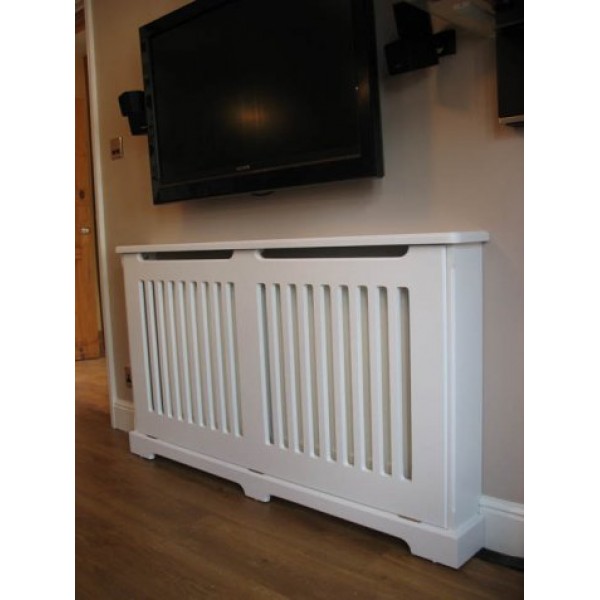 Radiator Cabinet With Verticle Grooves